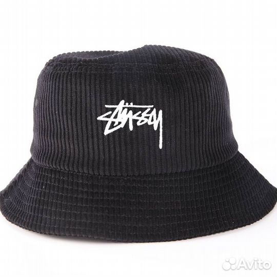 Панама Stussy мужская Стусси женская Вельвет