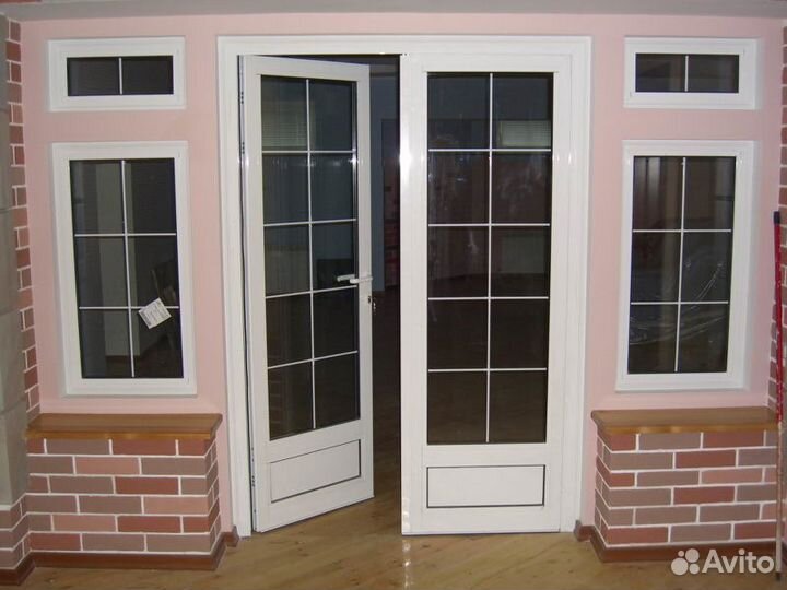 Алюмин. и пвх двери