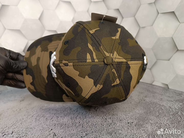 Кепка бейсболка MLB NY army green