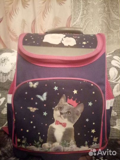 Ранец школьный для девочки бу