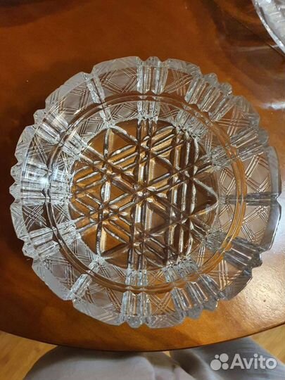 Хрустальный салатник СССР