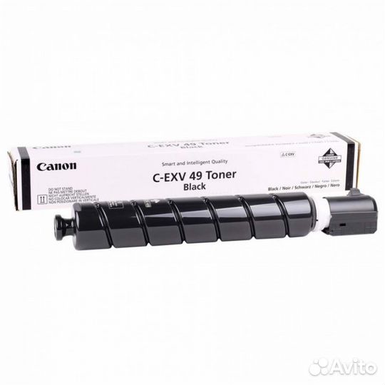 Картридж Canon C-EXV49Bk (оригинальный)