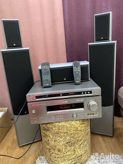 Ресивер Yamaha RX-V 459 + DVD-S 557+Акустика