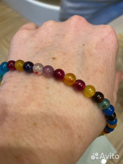 Колье бусы ожерелье