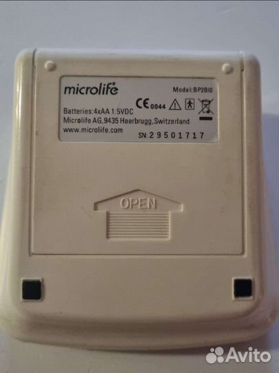 Тонометр Microlife bp2bio