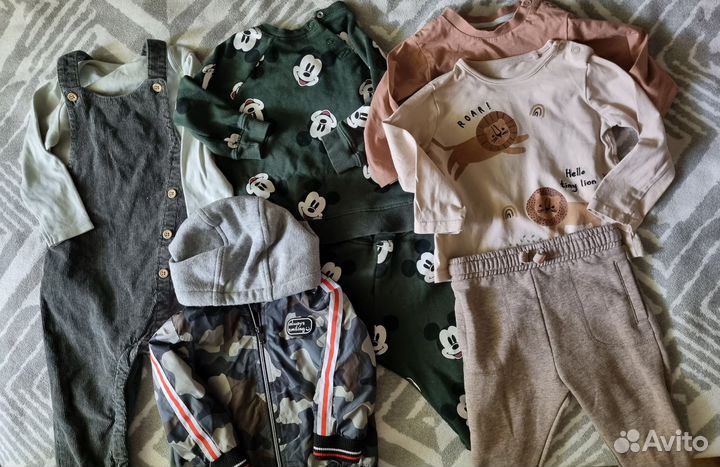 Детская одежда для мальчиков 74 80