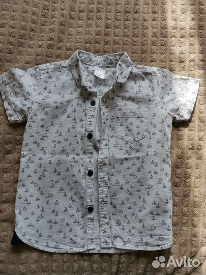 Рубашка для мальчика 98