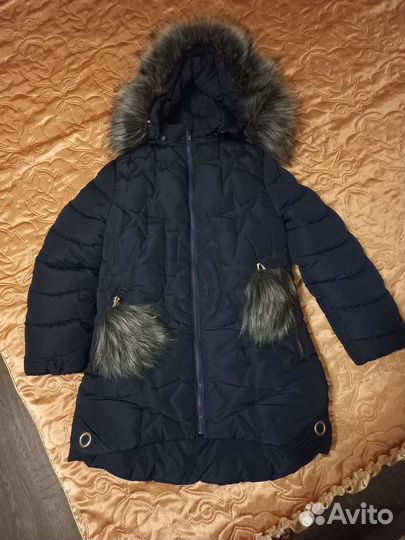 Куртка удлинённая для девочки