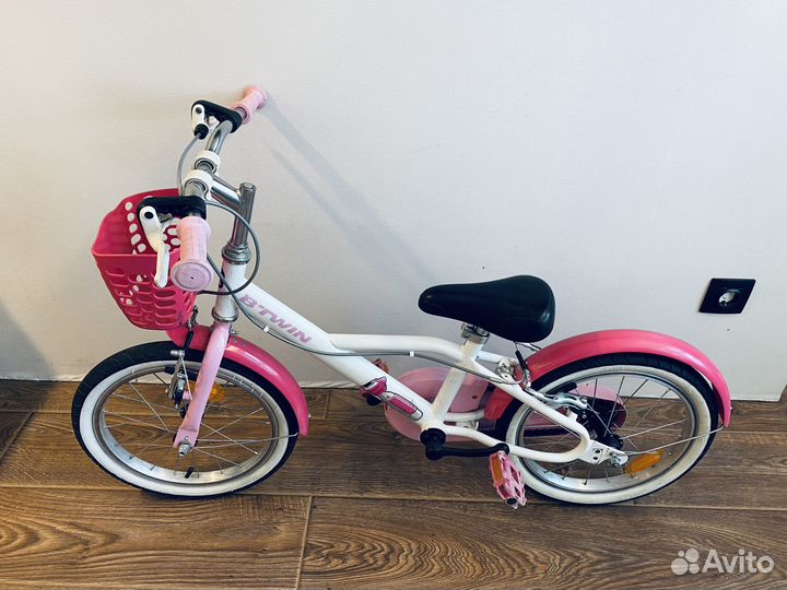 Велосипед Decathlon btwin Docto Girl 500 3-7 лет