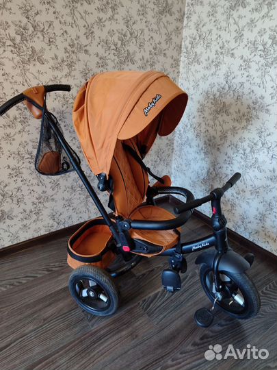 Велосипед трёхколёсный Moby Kids Leader 360