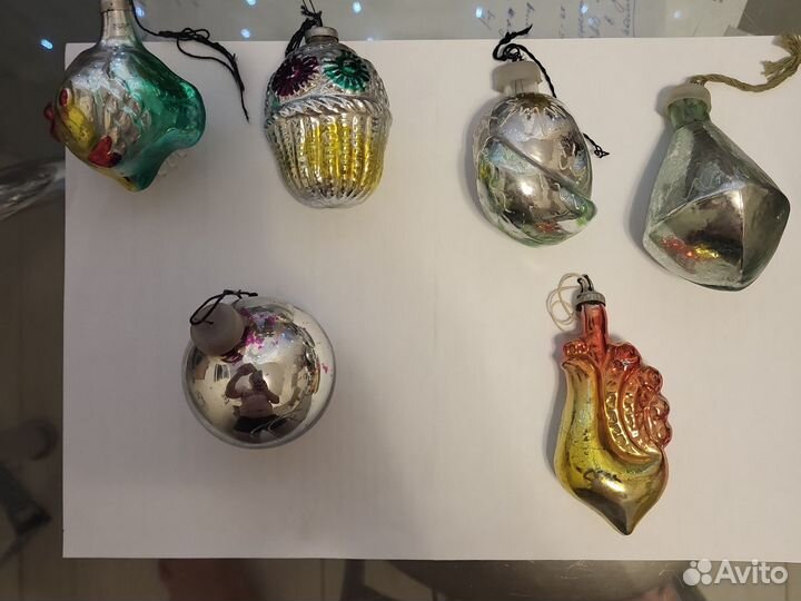 Елочные игрушки СССР