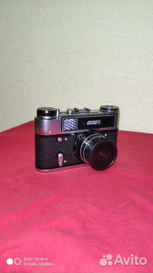 Пленочный фотоаппарат фэд 5