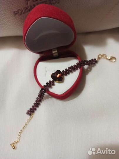 Гранатовый браслет