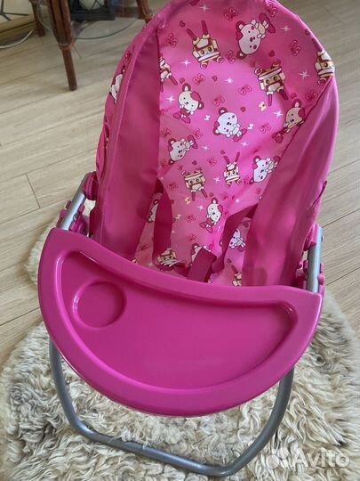 Стульчик для кормления игрушечный