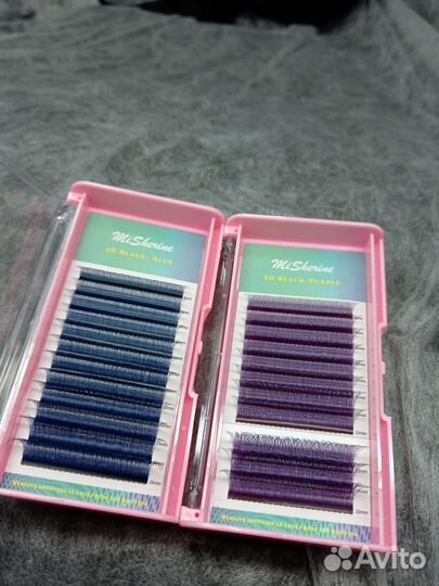 Ресницы для наращивания пучки