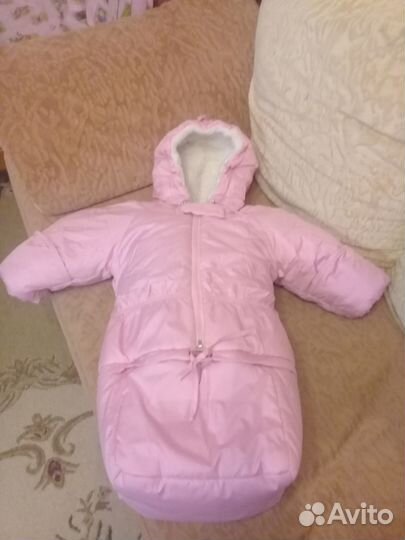 Конверт-комбинезон с рождения до года