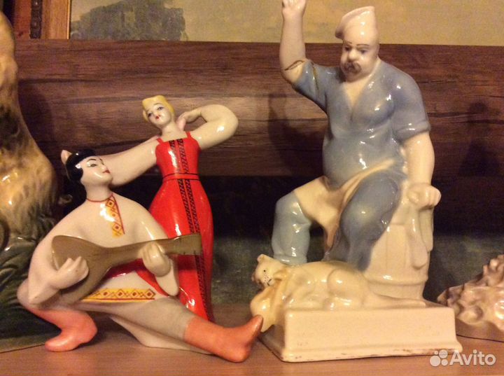 Фарфоровые статуэтки СССР