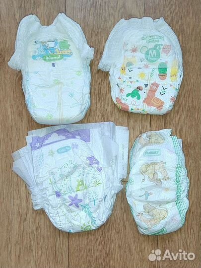 Подгузники Baby go, Huggies и трусики Joonies