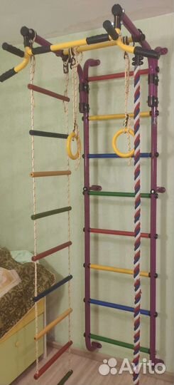 Детская шведская стенка бу