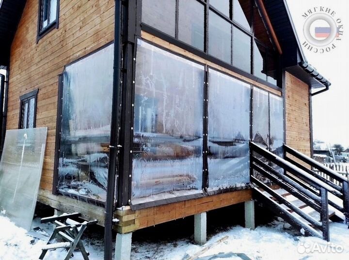 Мягкие окна из пленки пвх Корея