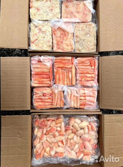 Оптом Мясо Камчатского краба