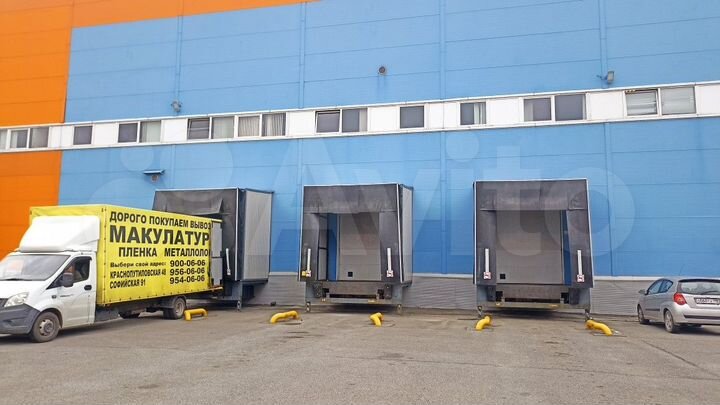 Склад класса А со стеллажами 2500 п/мест s 2268 м²