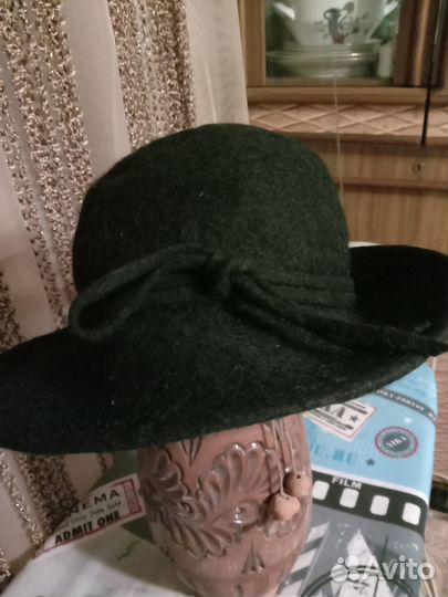 Шляпа фетровая женская