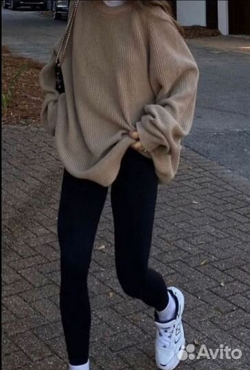 Леггинсы в рубчик H&M, 46-48