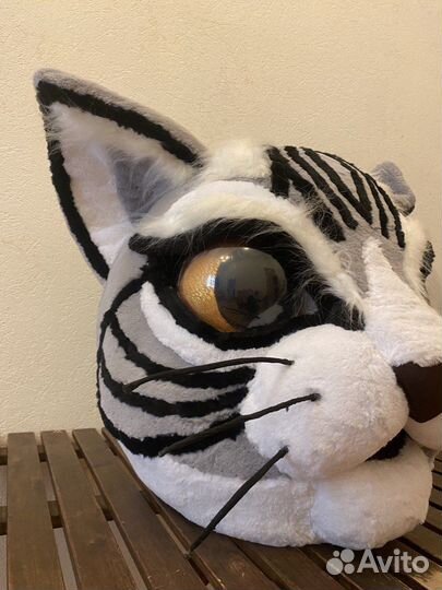 Голова котика(голова ростовой куклы)