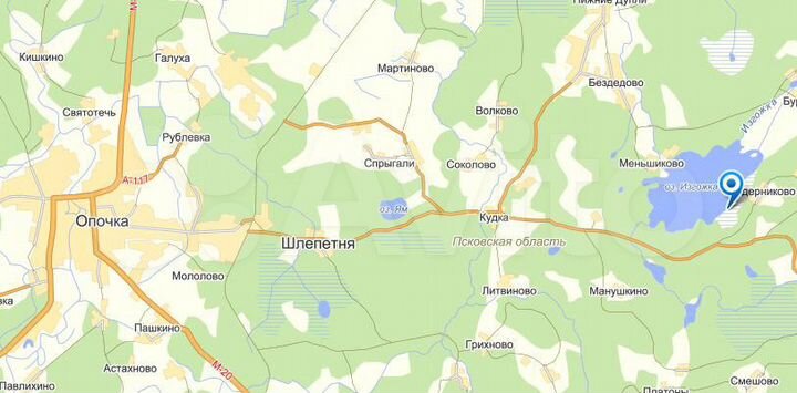 Участок 228,7 га (СНТ, ДНП)