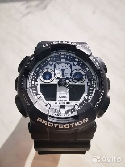 Часы casio G-shock GA-100BW