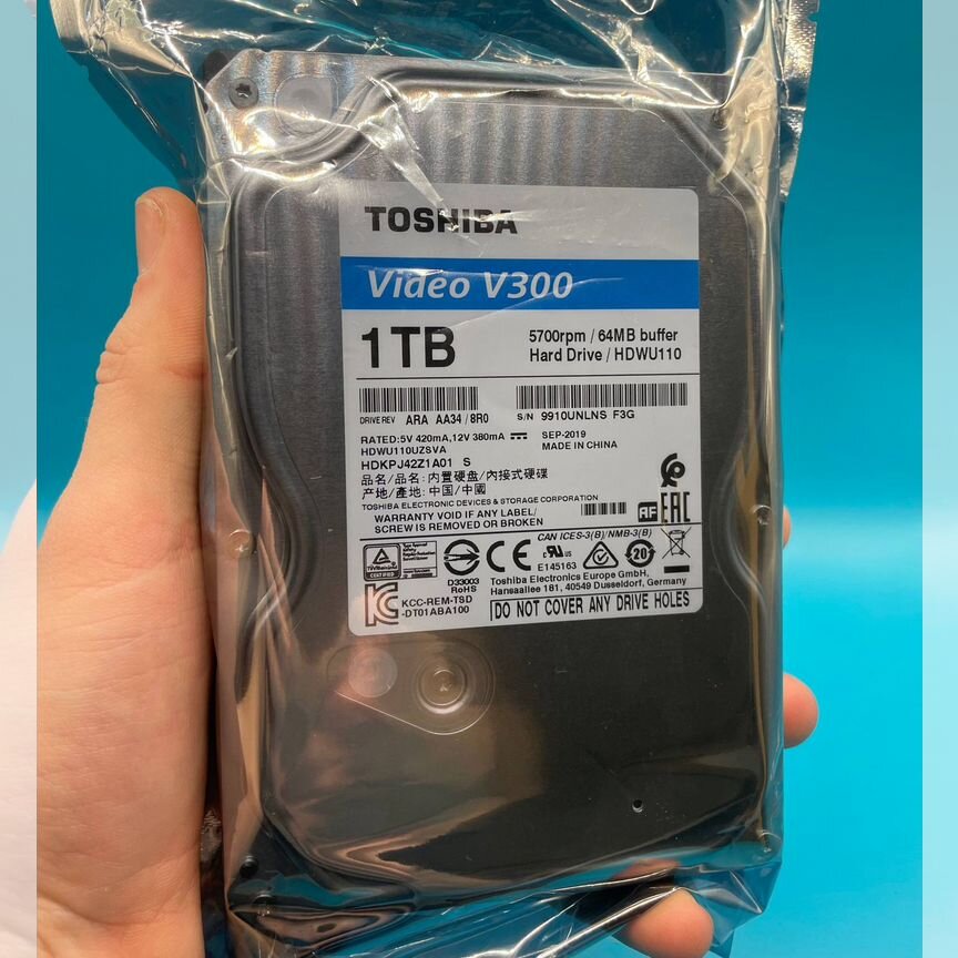 [HDWU110] Жесткий Диск 1tb Toshiba