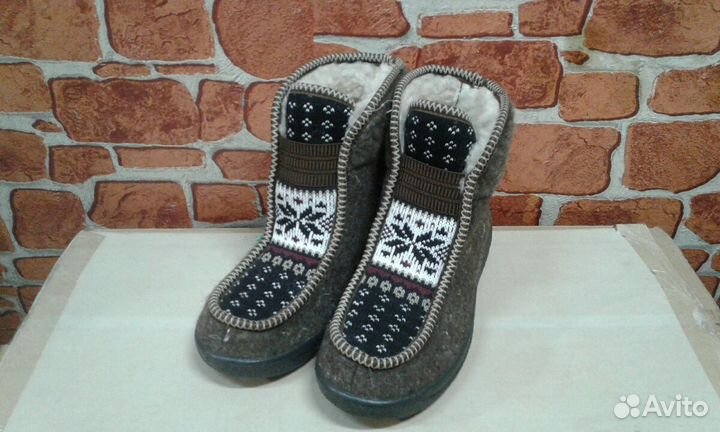 Ботинки войлочные