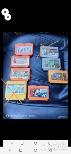 Катриджи для dendy