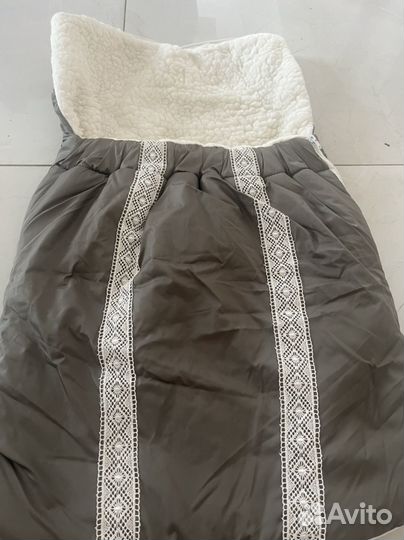 Конверт в коляску зима