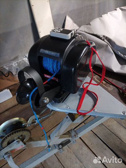 Лебедка электрическая 12v бу