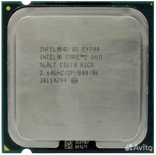 Процессор e4700 LGA775 сокет