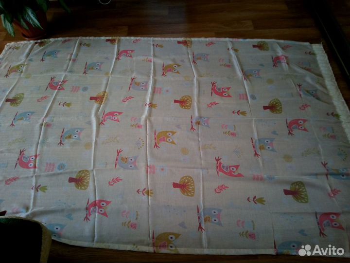 Тюль в детскую Совушки