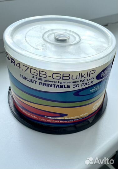 Проф. диски для записи HHB. DVD-R