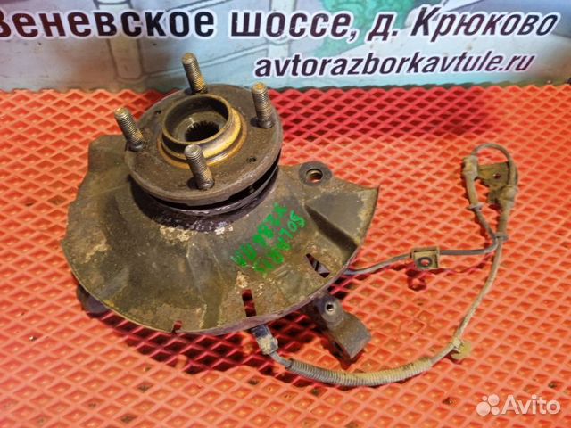 Кулак поворотный передний левый Hyundai Solaris