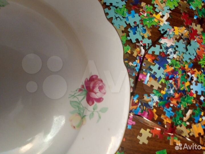 Блюдо из СССР Дулево