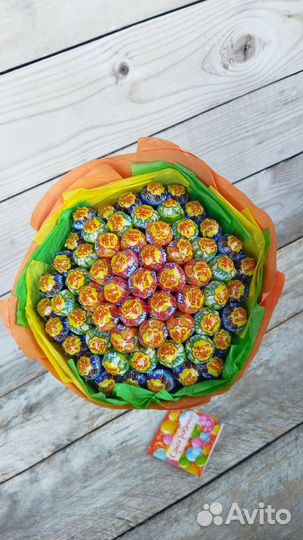 Букет из чупа чупсов