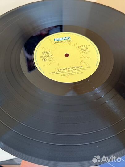 Lp Uriah Heep «Demons And Wizards» W.Germany 1972