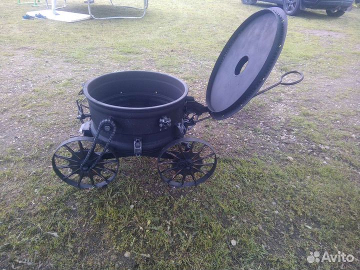 Мангал луноход