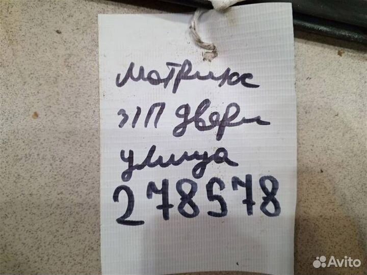 Накладка стекла заднего правого (бархотка) Hyunda