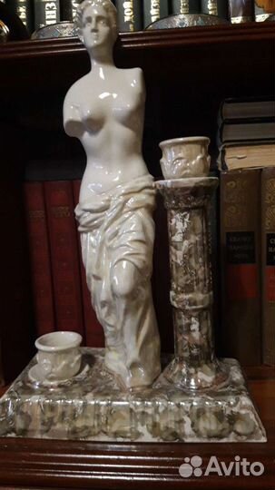 Статуэтка -подсвечник Венера Милосская фарфор