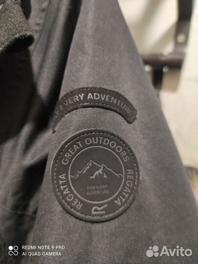 Куртка зимняя женская 54 56 черная Regatta