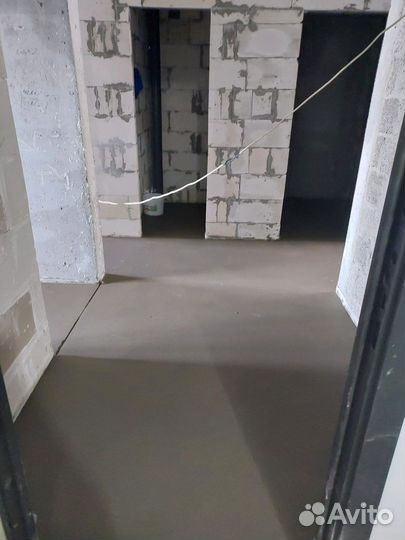 Механизированная стяжка за один день