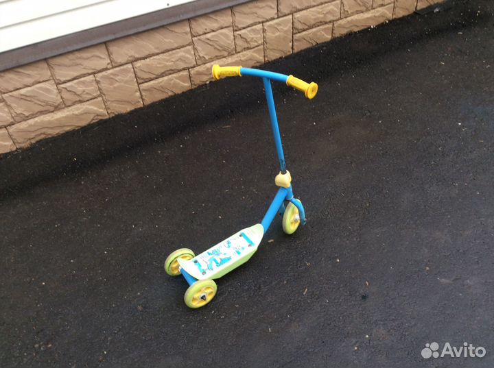 Самокат Детский со светящимися колёсами