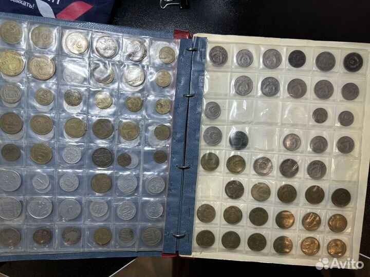 Альбом с монетами СССР